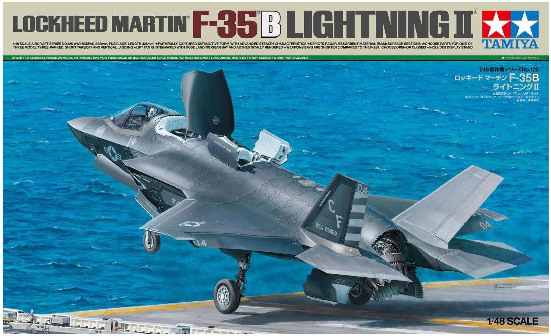 Tamiya 1/48 F-35B Lightning II 61125
